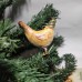 Hen Antique Russian Christmas Spun-Cotton Ornament 1960
