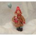 Girl with Bunny and Baloon Christmas Spun-Cotton Ornament