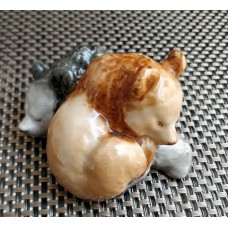 Rare Lomonosov porcelain figurine