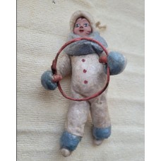 Clown Antique Russian Christmas Ornament FREE SHIPPING Clown Antique Russian Christmas Ornament FREE SHIPPING