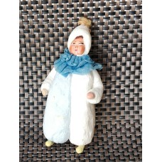 Clown Antique Russian Christmas Spun-Cotton Ornament Made in USSR 1950. Clown Antique Russian Christmas Spun-Cotton Ornament Made in USSR 1950.