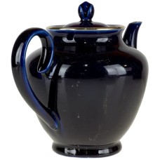 Cobalt Gold Teapot Night Russian Lomonosov porcelain.