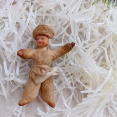 Boy-cook Antique Spun-Cotton Ornament