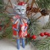 Icelandic Yule cat hanging ornament Christmas
