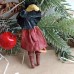 Russian Antique Christmas spun-cotton ornament