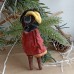 Puss in Boots | Antique style | Unique Christmas Spun-Cotton Ornament