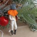 Pickle Russian Antique Christmas spun-cotton ornament