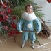 Acrobat Rope Walker Russian Christmas Spun-Cotton Ornament