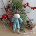 Acrobat Rope Walker Russian Christmas Spun-Cotton Ornament
