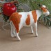 Cow | White-red Cow | Antique style | Unique Christmas Spun-Cotton Ornament
