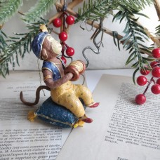 Colombina Russian Christmas Spun-Cotton Ornament