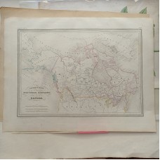 Alaska United States Canada 1846 Malte-brun Unusual Antique Copper Engraved Map