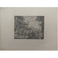 Lomonosov Cobalt Gold Plate Lotus