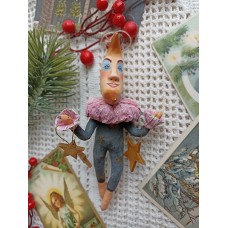 Mister Moon Man Spun-Cotton Christmas ornament
