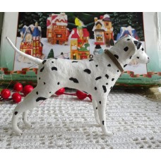 Dalmatian Dog • Antique style • Spun-Cotton • Christmas ornament