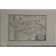 Антикварная карта Западная часть России 1789