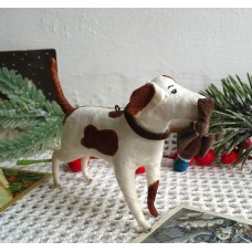 Mister Moon Man Unique Russian Christmas Spun-Cotton Ornament
