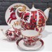 Unique Russian Teapot Horse with Golden Mane Lomonosov porcelain