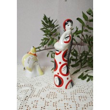 Russian Art Ceramics Pin up Plate Butterflies
