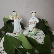 3 Vintage Dresden Christmas ornaments FREE SHIPPING!!