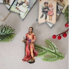 Dog Vintage Dresden Ornament FREE SHIPPING!!