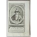 RUSSIAN TZAR RUSSIA 1736 Thomas Salmon ANTIQUE COPPER ENGRAVED PORTRAIT