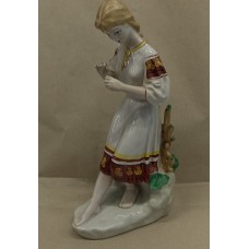 USSR 1950s Lovers Polonne Porcelain Figurine