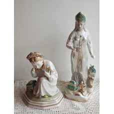Calling out Boy Rare USSR Porcelain Dulevo