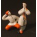 Red Army Man and Girl  USSR 1960s FREE SHIPPING!!
