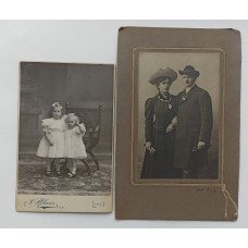 Wonam and Lion Russian Antique Postcard