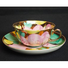 Cobalt Cup and Saucer Night Lomonosov