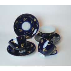 3 Vintage teacups and saucers 