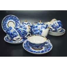 Vintage cup and saucer, Lomonosov porcelain, LFZ, XX year
