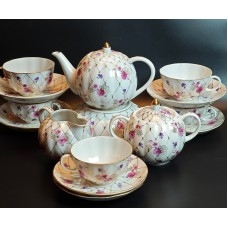 Unique Russian Teapot Horse with Golden Mane Lomonosov porcelain