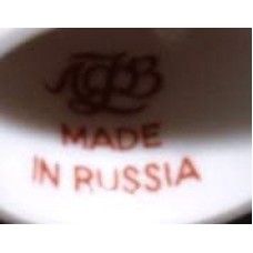 Russian Imperial Porcelain Thimble Churches Lomonosov