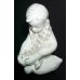 USSR 1960s Boy with Slippers Porcelain Figurine