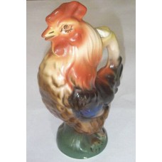 Rooster Vintage porcelain carafe Made in USSR