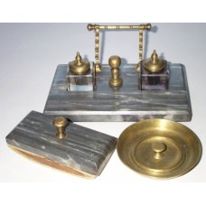 Antique Russian Desk  Set  8 pcs
