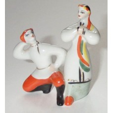 Red Army Man and Girl  USSR 1960s FREE SHIPPING!!