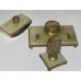 Antique Russian Nephrite Desk  Set  3 pcs