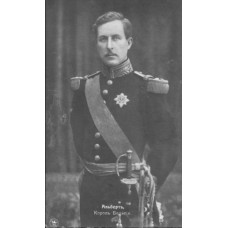 KING of BELGIUM Antique Postcard