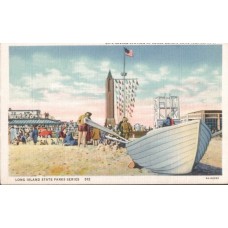 LONG ISLAND STATE PARK Old Postcard