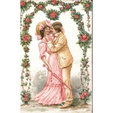 VALENTINES DAY Antique Postcard