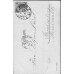 Women with Piglets Antique Postcard