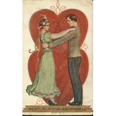Valentines Day Antique Postcard