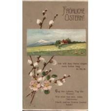 Pussy-Willow Antique Postcard Poem