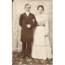 Wedding Russian Antique Photo