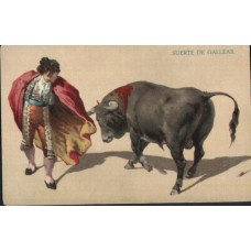 Corrida Old Postcard