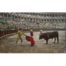 Corrida Old Postcard