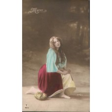 The Repentant Magdalen Antique Postcard